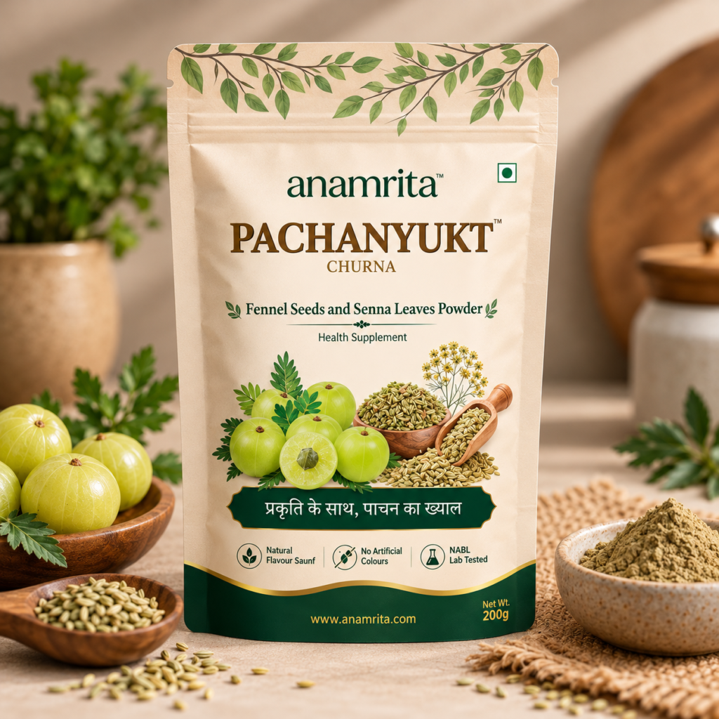 Anamrita Pachanyukt Churna 200g front pouch